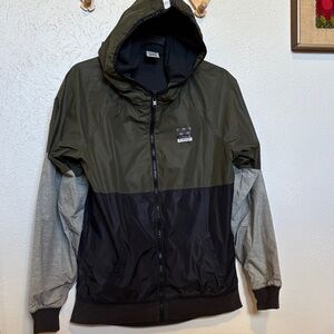 Woman’s Hooded Jacket - Black and Gray